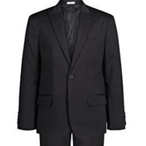 Calvin Klein Boy's‎ m-Piece Husky Blazer - Black - Size 10